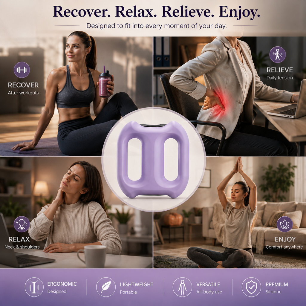 New Fascia Ring Massager Household Fascia Ring